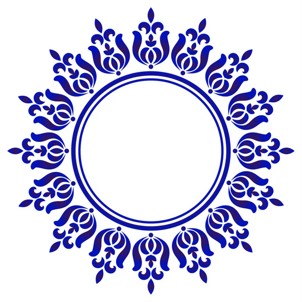 Floral Decoratief frame — Stockvector