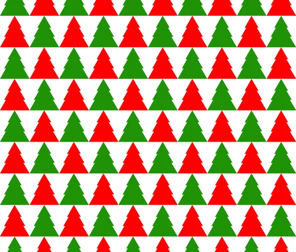 Kerstboom patroon — Stockvector