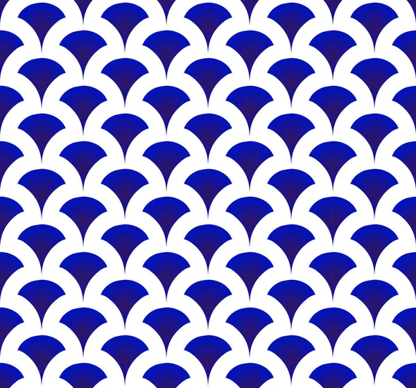 Çin desen mavi ve beyaz