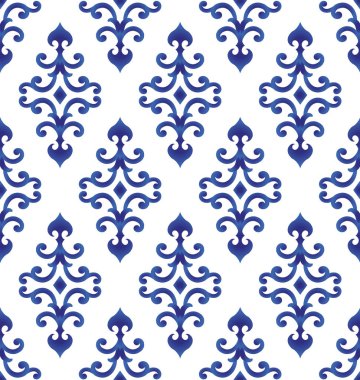 porselen desen tasarım vektörü