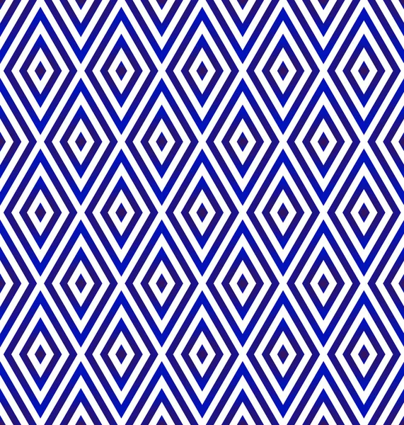Blauw en wit modern patroon — Stockvector