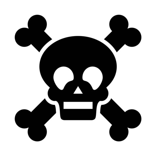 икона черепа и перекрестных костей