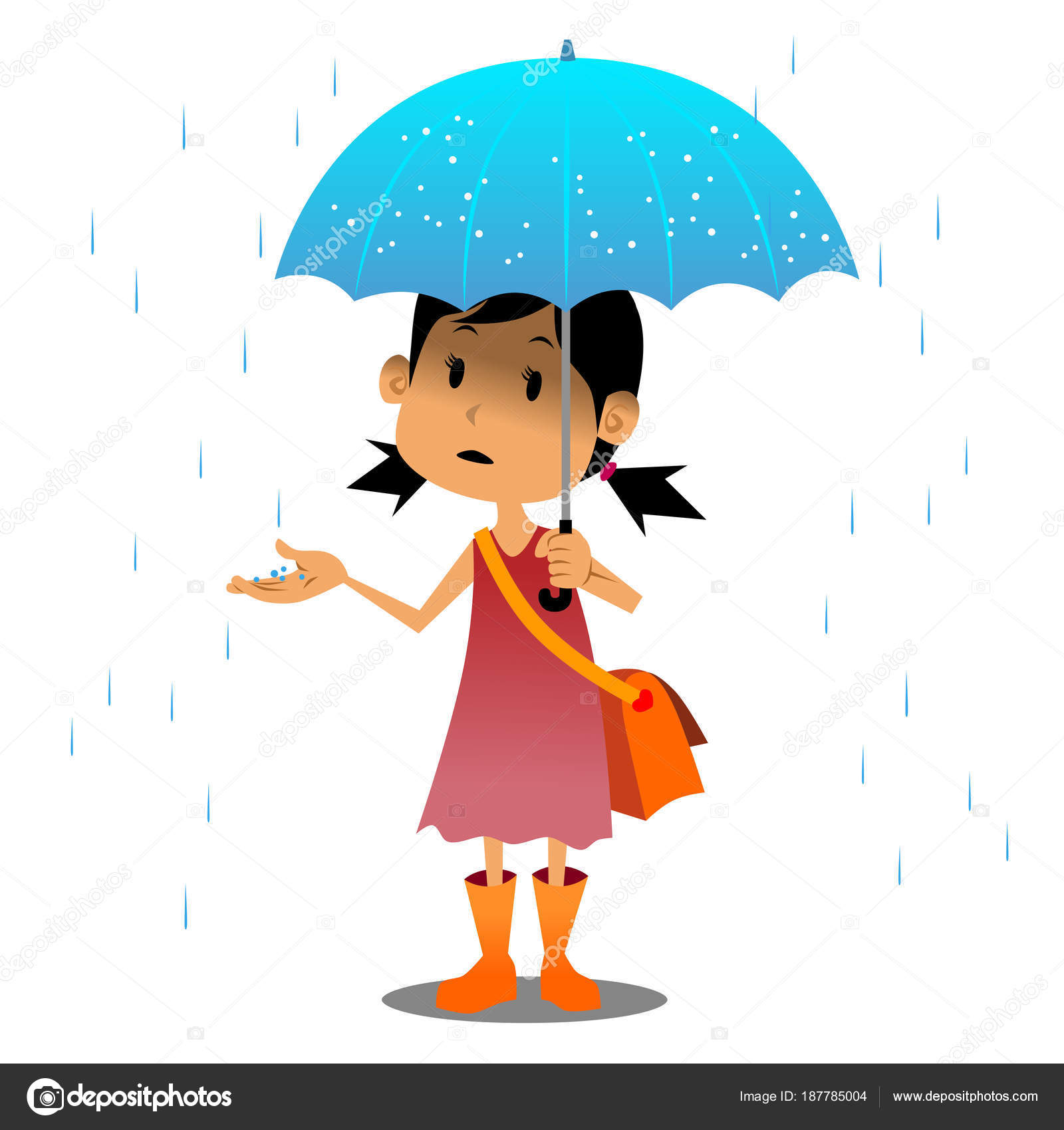 Rainy day Royalty Free Vector Image - VectorStock