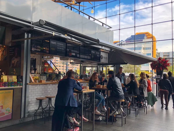 Cafetería en Amsterdam — Foto de Stock