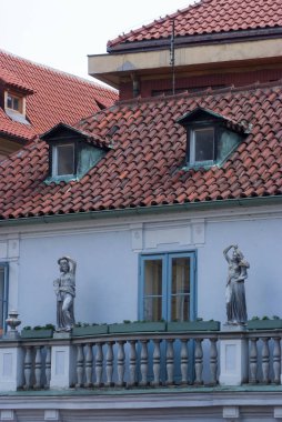 Bina cephe. Prague, Çek Cumhuriyeti