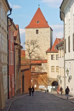 Prag sokakta. Çek Cumhuriyeti