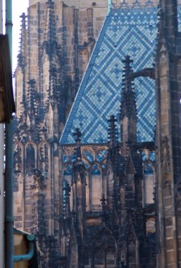 St. Vitus Katedrali. Prague, Çek Cumhuriyeti