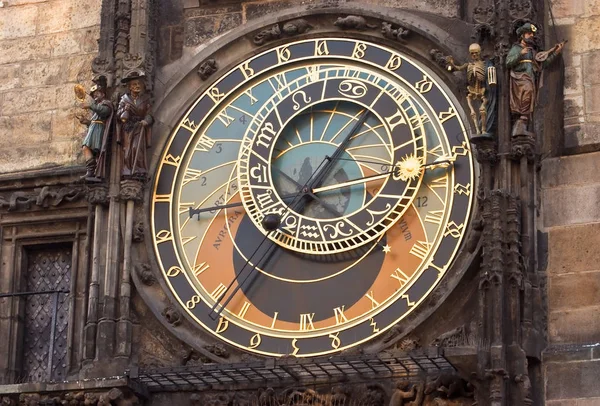 Το παλιό Δημαρχείο και Αστρονομικό Ρολόι Orloj. Πράγα, Τσεχική Δημοκρατία — Φωτογραφία Αρχείου