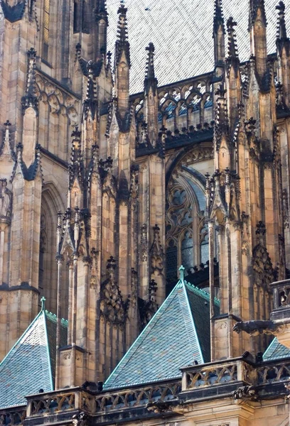 Ο Καθεδρικός Ναός St. Vitus. Πράγα, Τσεχική Δημοκρατία — Φωτογραφία Αρχείου