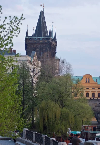 Stedelijk landschap. Prague, Tsjechië — Stockfoto