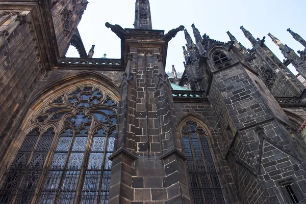 Ο Καθεδρικός Ναός St. Vitus. Πράγα, Τσεχική Δημοκρατία — Φωτογραφία Αρχείου