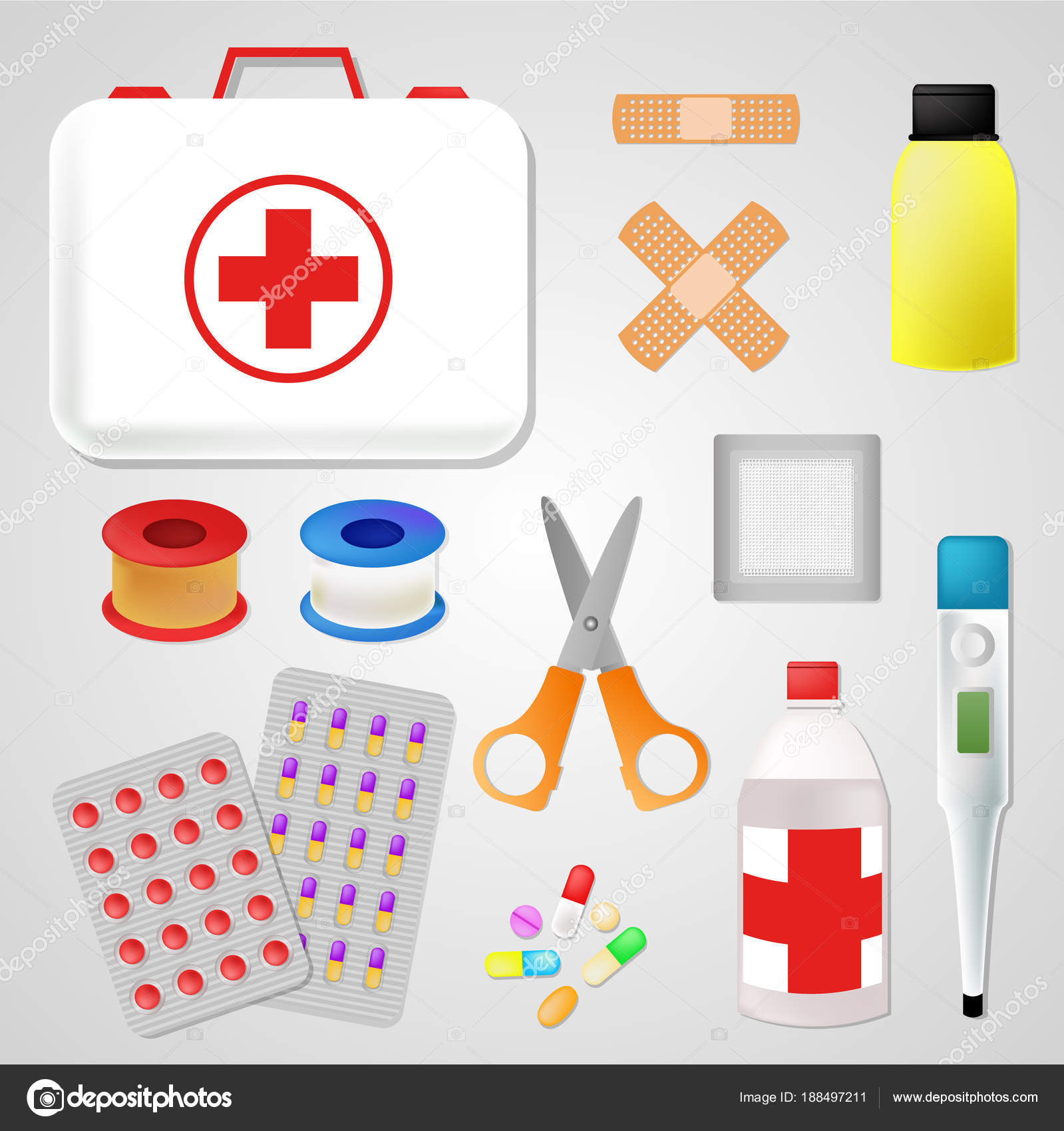 Medicina empresarial chico | Termómetro Medicina Médica Primeros