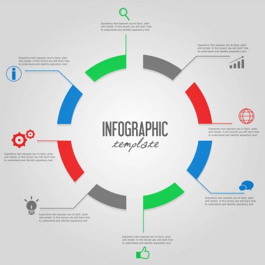 iş Infographic para Finans strateji grafik grafik