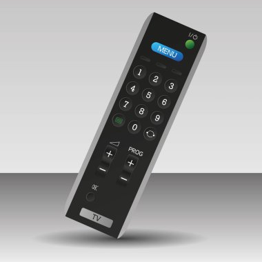 Uzaktan kumanda televizyon teknolojisi düğmesi