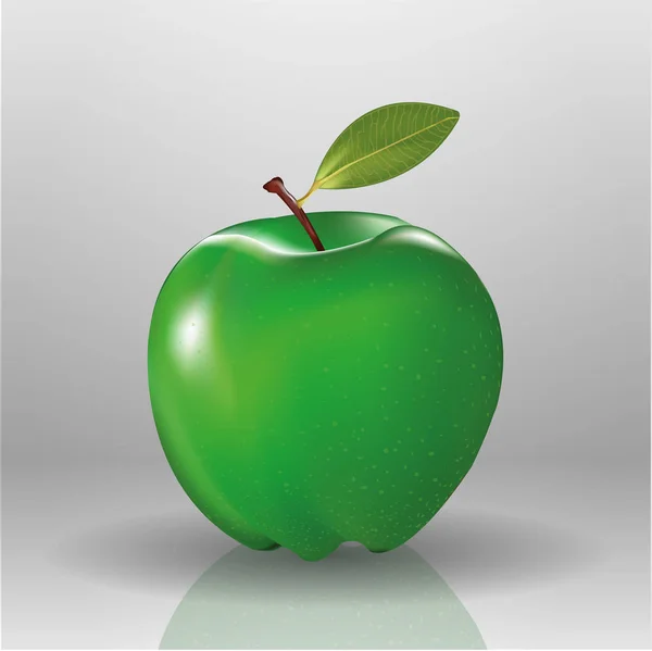 Jabłko Owoce Jedzenie Zdrowy Naturalny — Wektor stockowy