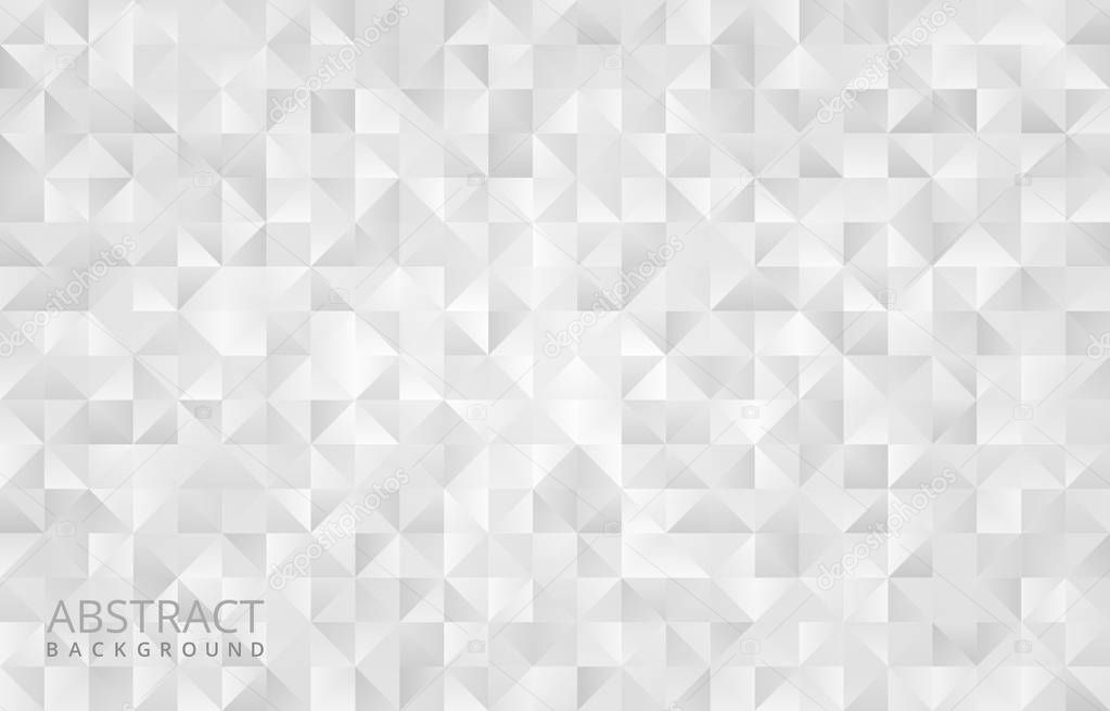 White geometrical abstract background design