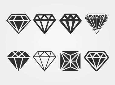 Elmas ve Mücevher dekoratif tasarımı