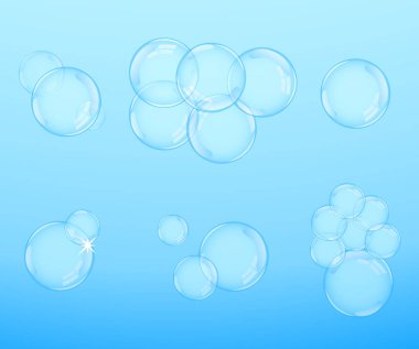 Sabun köpüğü kümesinin çeşitliliği