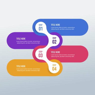 Dijital iş bilgisel vektör tasarımı