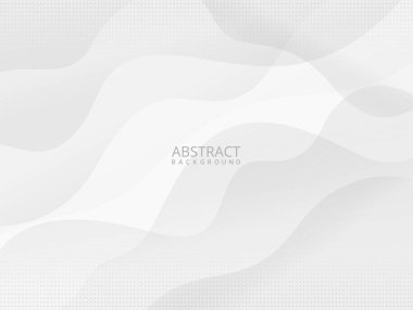 Beyaz geometrik soyut arkaplan tasarımı