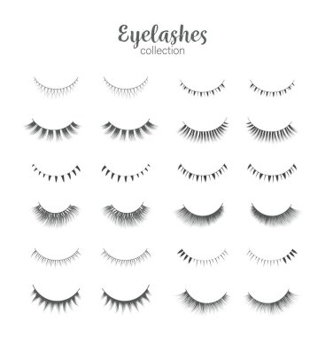 Şirin kirpiklerin çeşitliliği