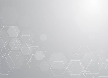 Soyut beyaz geometrik arkaplan tasarımı