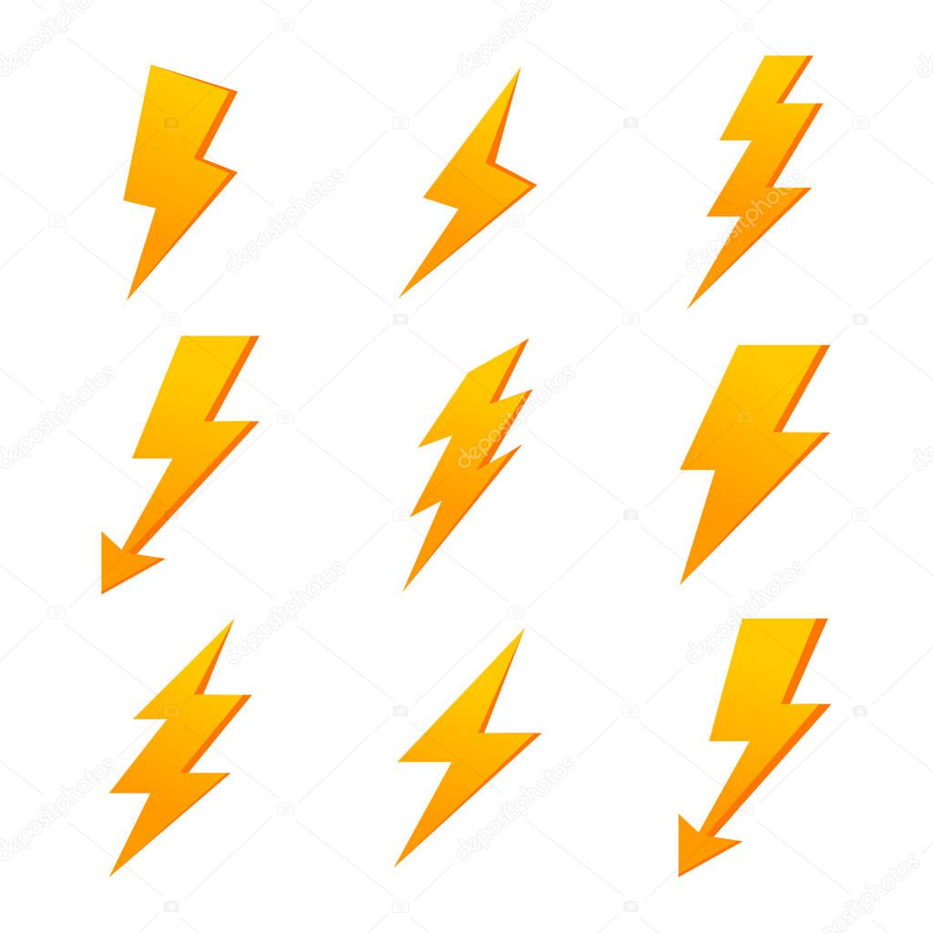 Variety of yellow lightning set