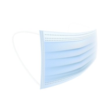 Koruyucu yüz maskesi çizimi tasarımı