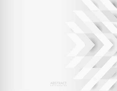 Modern beyaz geometrik arkaplan tasarımı