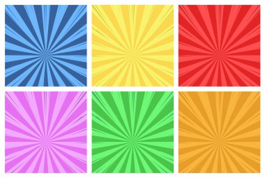 Soyut pop sanat komedi arkaplanı