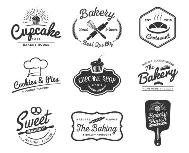 Retro gıda logolarının çeşitliliği