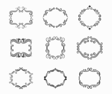 Eski dekorasyon elementlerinin çeşitliliği