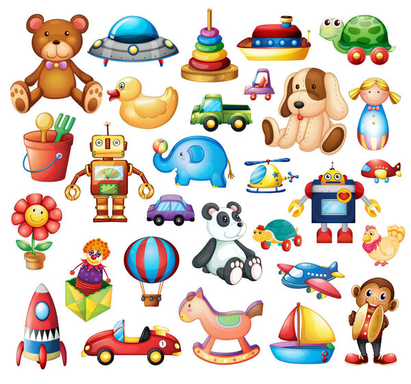 Разнообразие игр и игрушек
