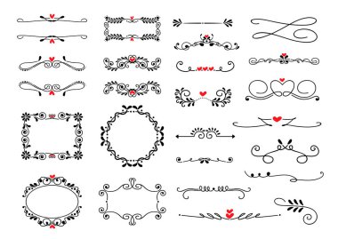 Dekoratif kenarlıkların çeşitliliği