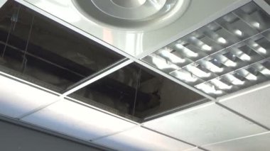 Boru hattı kontrol kareler ile gizli tavan tavan sistemleri