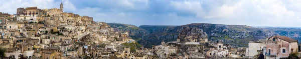 Стародавнє Місто Був Побудований Скелі Античним Італійським Містом Будинок Вирубані — стокове фото