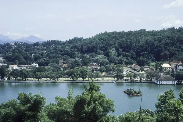 Vista aérea de Kandy, Sri Lanka — Foto de Stock