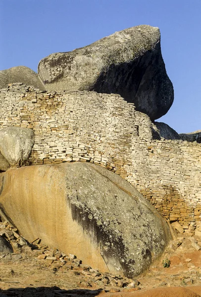 Große zimbabwe, masvingo, zimbabwe — Stockfoto