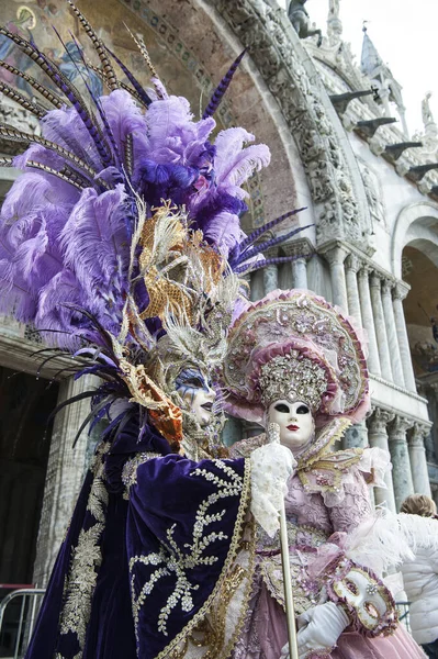 Venice Italy Febrary 2020 Masks Venice Carnival 2020 — Stockfoto