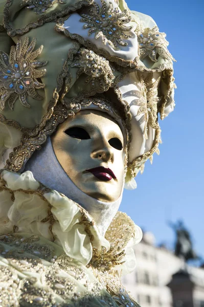 Venecia Italia Febrero 2020 Las Máscaras Del Carnaval Venecia 2020 — Foto de Stock