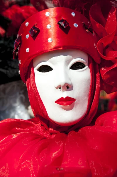 VENICE, ITALY - Febrary 20 2020: The masks of the Venice carnival 2020