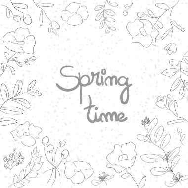 Organik bitki arka plan kroki.