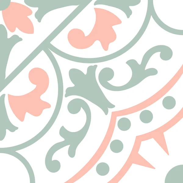 Tuiles d'ornement colorées sans couture — Image vectorielle