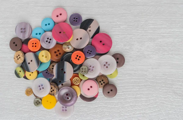 Set of different colored buttons — Stock Photo, Image