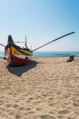 ESPINHO, PORTUGAL - JULY 16, 2017: Arte Xavega typical portugues