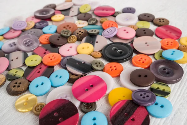 Set of different colored buttons — Stock Photo, Image