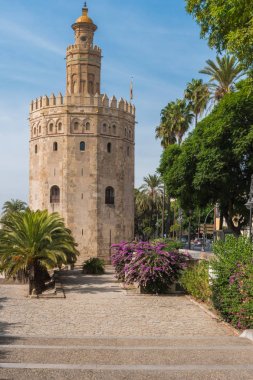 Altın kule ya da Torre del Oro Guadalquivir Nehri, Sevi