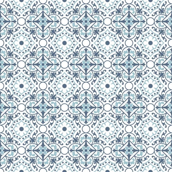 Seamless Colourful Ornament Tiles — Stock Vector