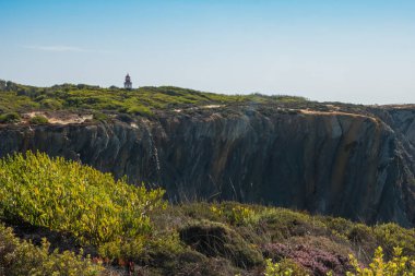 Uçuruma Vicentine Coast, Portekiz Sardao Cape (Cabo Sardao)
