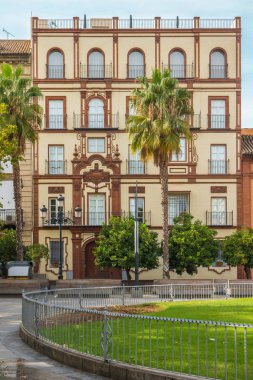 Puerta de Jerez Meydanı Seville, Endülüs, İspanya